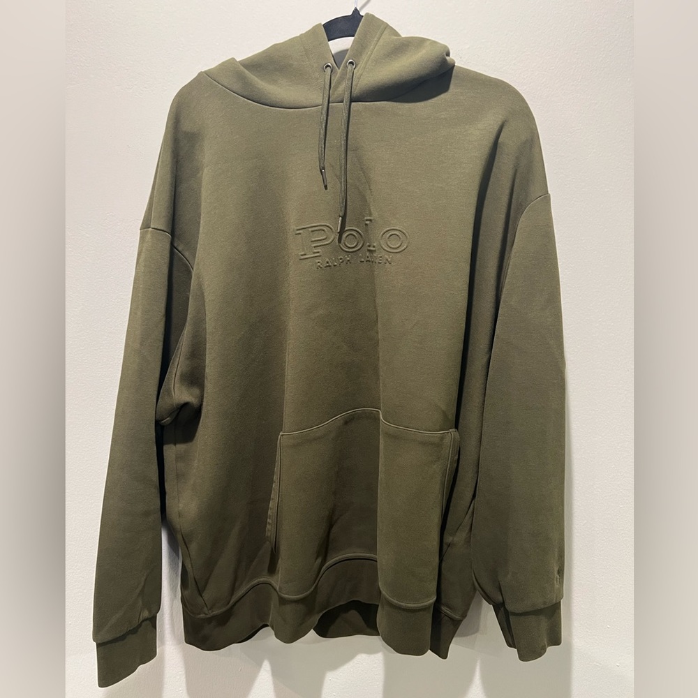 Logo-Embossed Double-Knit Hoodie